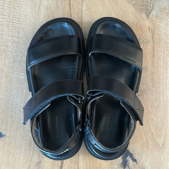 ALLSAINTS Rory Chunky Leather Sandals - Picture 5 of 16